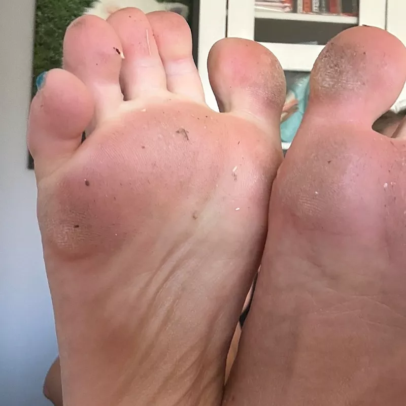 Dirty soles 😜 👣